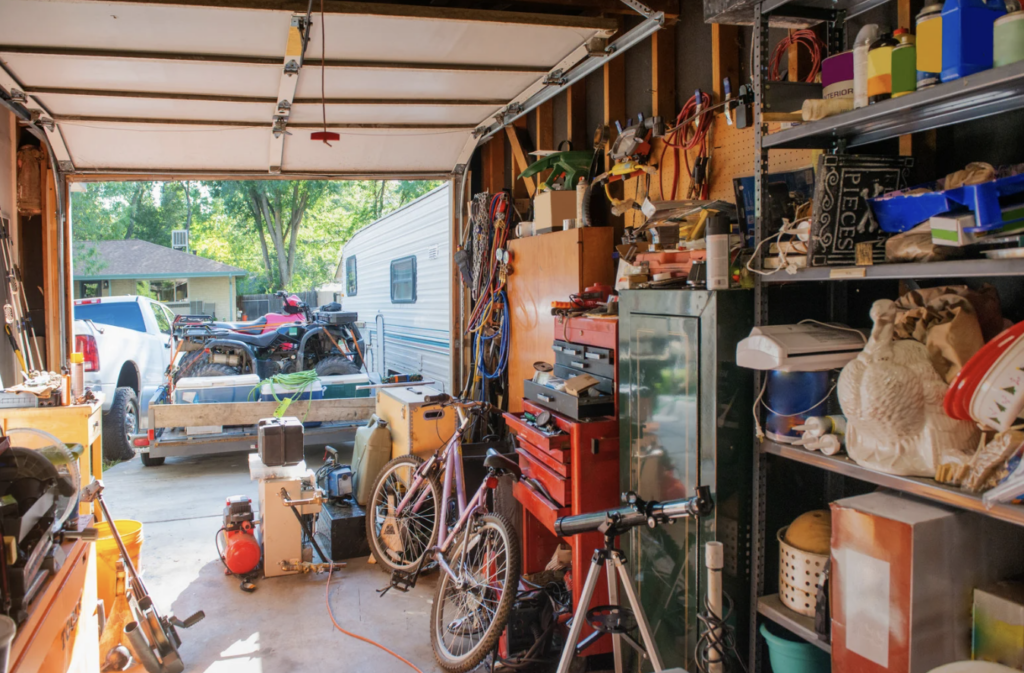 Messy Garage