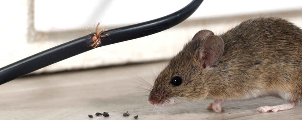 Rats and mice cause damage in homes.