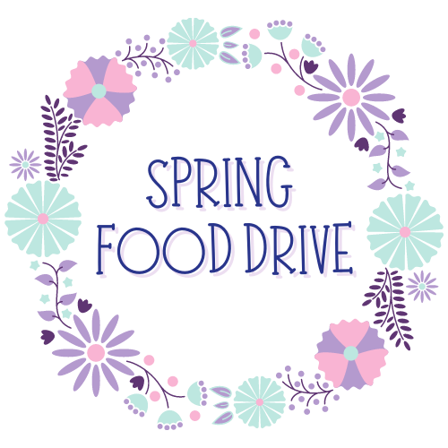 No Bugs Spring Food Drive Logo