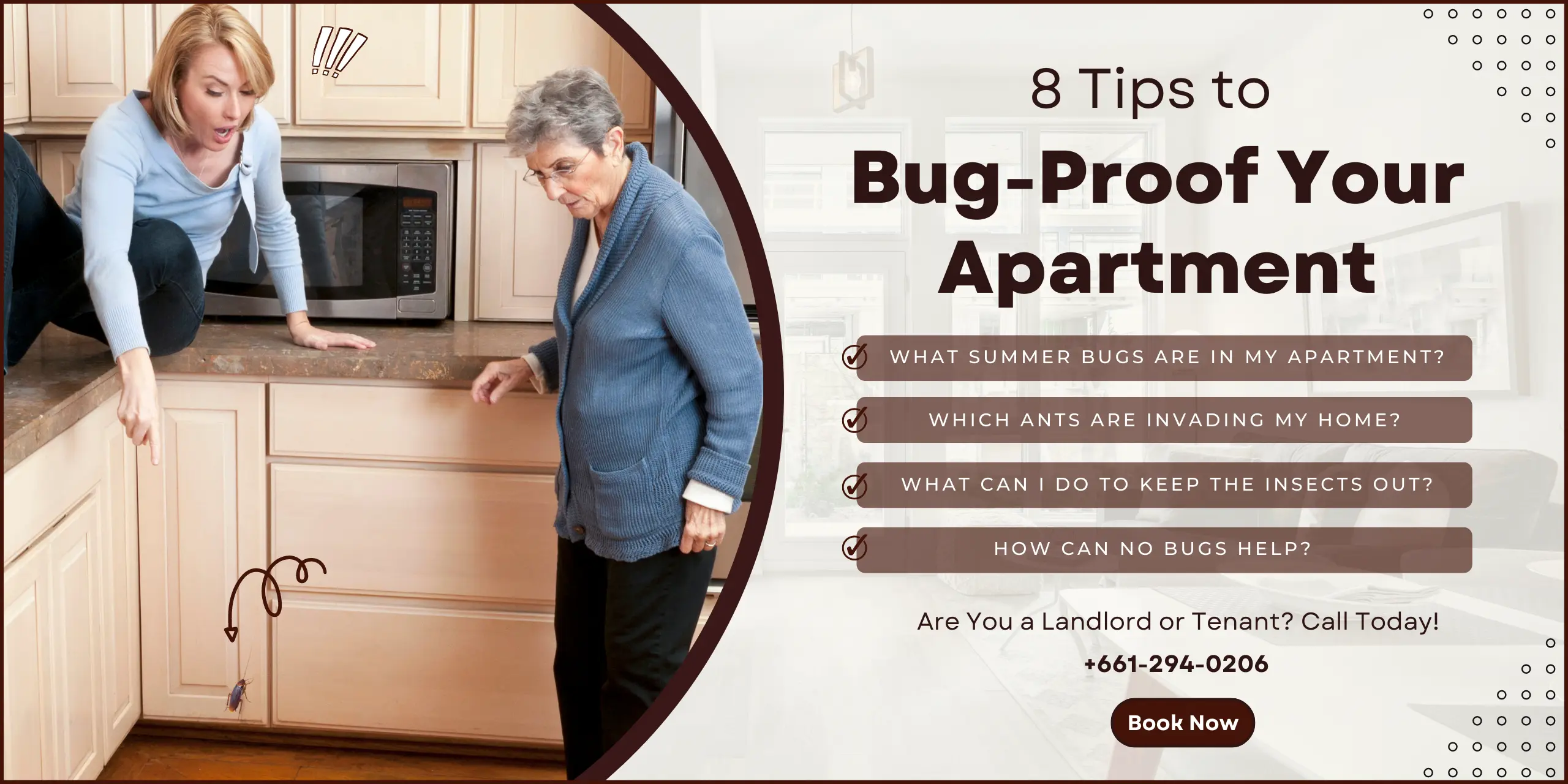Bug proof apartment